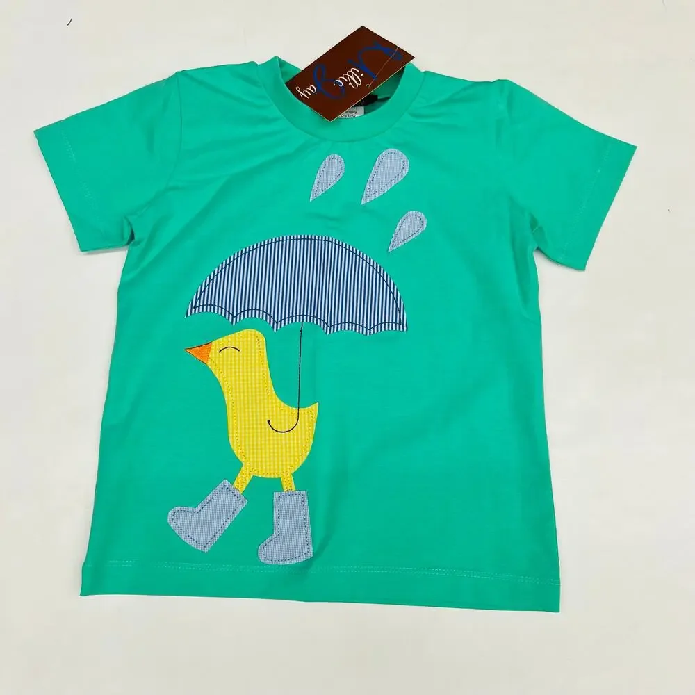 NWT Millie Jay 4T Rainy Day Boy Short Set - Picture 4 of 6